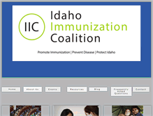 Tablet Screenshot of idahoimmune.org